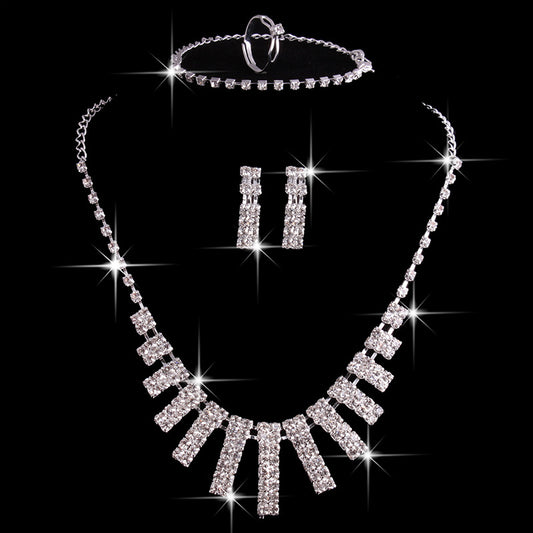 Bridal Jewelry Crystal Set